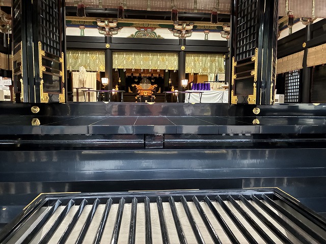 香取神宮の拝殿