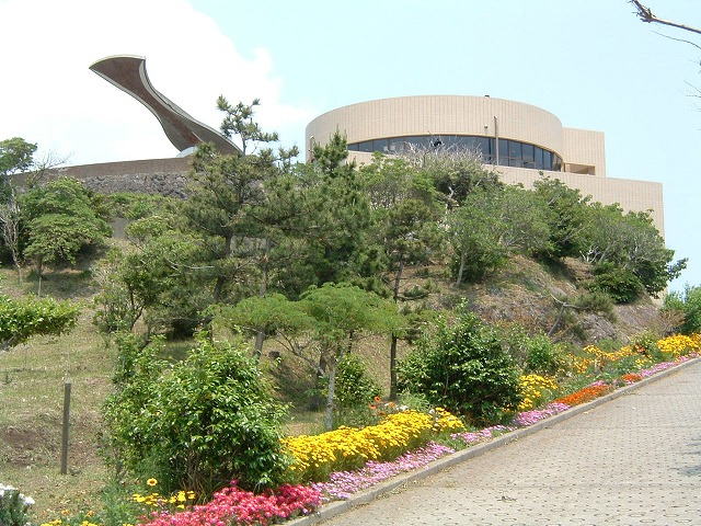 地球の丸く見える丘展望館