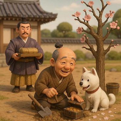 花咲か爺さん昔話