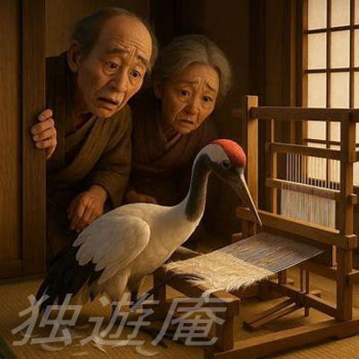 鶴の恩返し　昔話