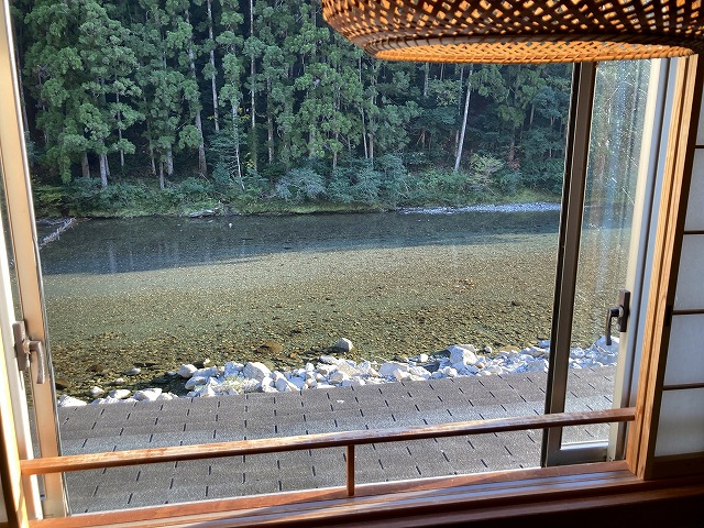 山水館川湯みどりや　大塔川