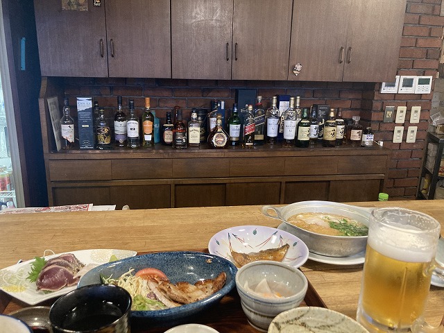 ガーデンタイムの夕食