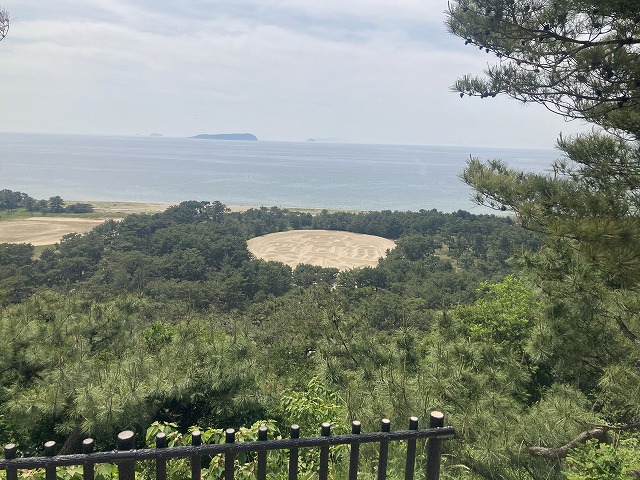 銭形砂絵「寛永通宝」（琴弾公園）